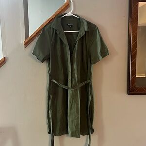 J. Crew mercantile free. Army green. Size 10